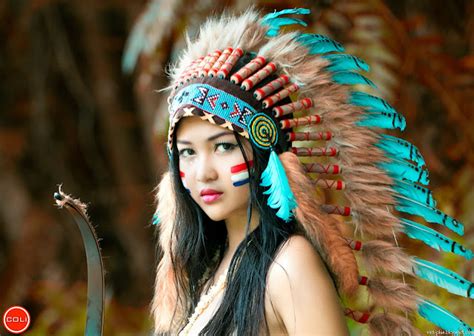 Hot girl Linda với bộ ảnh thiếu nư thổ dân cực nóng bỏng Việt Plus Giải trí Gái xinh 18