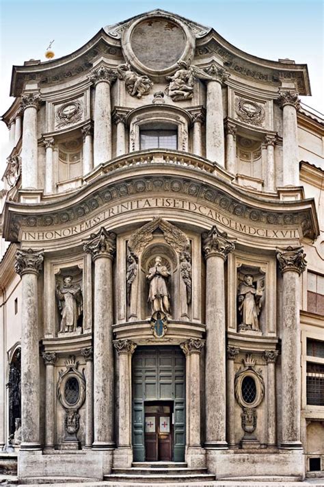 San Carlo alle Quattro Fontane.ROMA | Architecture | Pinterest