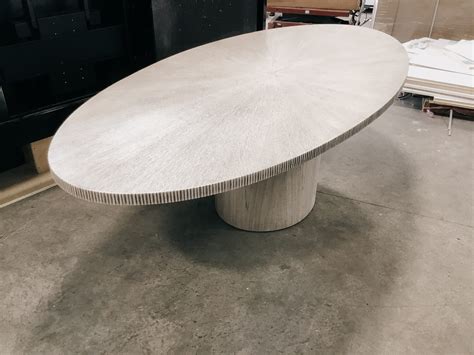 Elliptical Radiate Table Mdm Design Studio