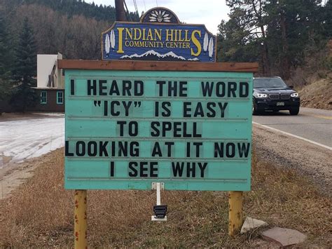 Someone In Colorado Is Putting The Funniest Signs, And The Puns Are ...