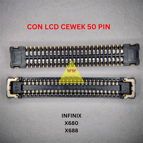 Jual Conector Lcd On Board Soket Lcd Konektor Lcd Pin Infinix X X Hot Play