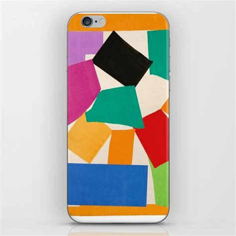 Henri Matisse - The Snail cut-out series portrait painting iPhone Skin ...