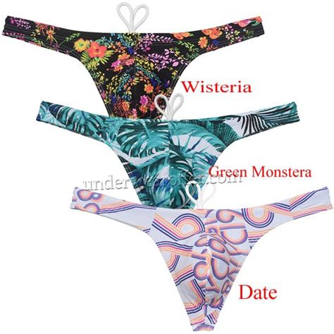 Sexy Men Bikini Swim Thong Swimsuit Elastic Swimwear T Back Beachwear Surfing Mu B