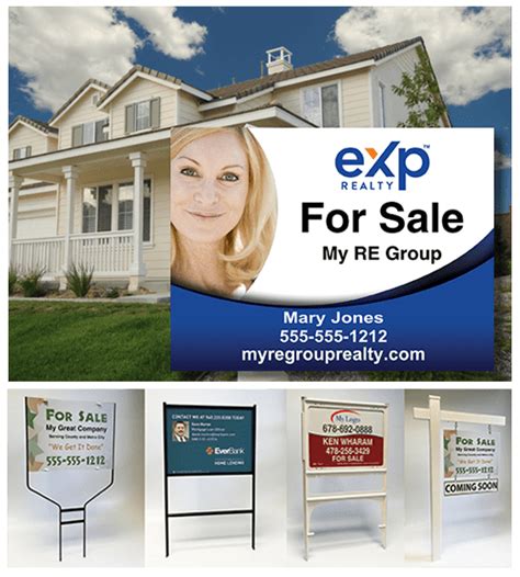 Exp Realty Signs Real Estate Sign Riders A Better Sign