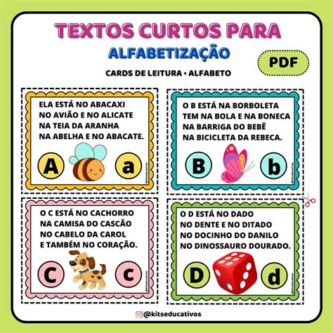 Textos Para Alfabetização E Letramento - 💜 Textos curtos para alfabetização | Alfabetização e letramento, Texto ...