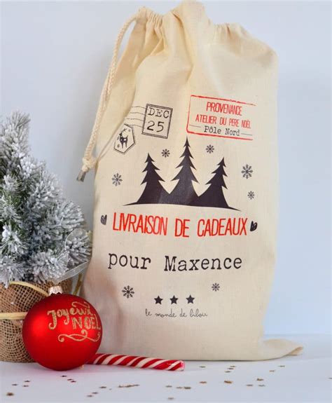 Sac Hotte Sapins de Noël taille S Le Monde de Bibou