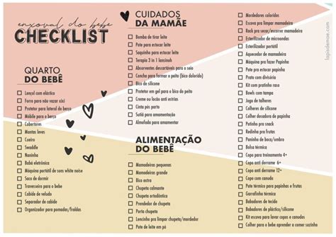 Lista De Recem Nascido O Que Comprar - {Download Free} Lista de Enxoval Completa: Tudo o que você precisar ...