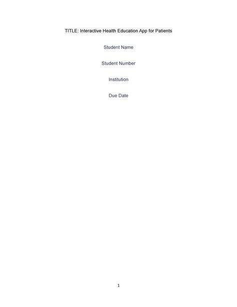 simple health education app 5