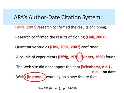 Ppt Citing Sources Using Apa 6th Ed Powerpoint Presentation Free Download Id 5432773