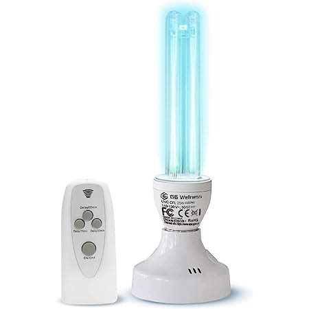 Ozone UV Germicidal Light Sanitizer UVC Ultraviolet Lamp E26 Bulb With