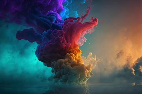 Premium Photo Abstract Colorful Cloud Wallpaper