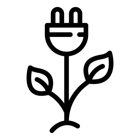 Bio Energy Icon Outline Style 15599812 Vector Art At Vecteezy