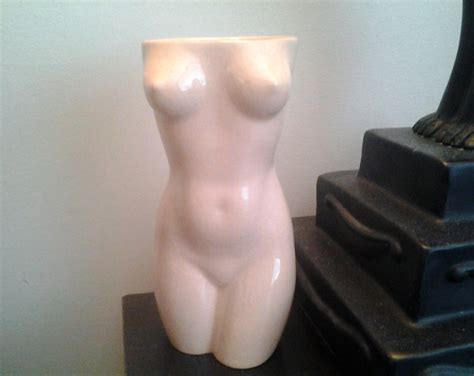 Vintage Nude Pin Up Vase Etsy