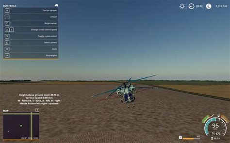 Helicopter Ka Agricultural V Fs Farming Simulator