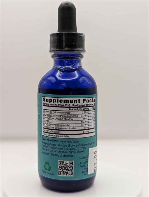 Eidon Electrolytes Liquid Concentrate 2oz - Rogue Herbalist