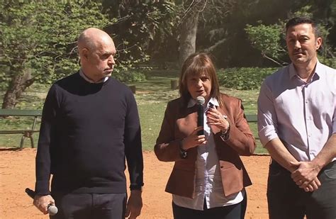 Patricia Bullrich Anunció Que Horacio Rodríguez Larreta Será Su Jefe De