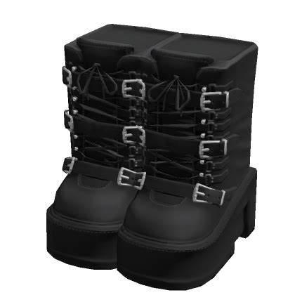 Thigh High Laced Boots Black Roblox Item Rolimon S