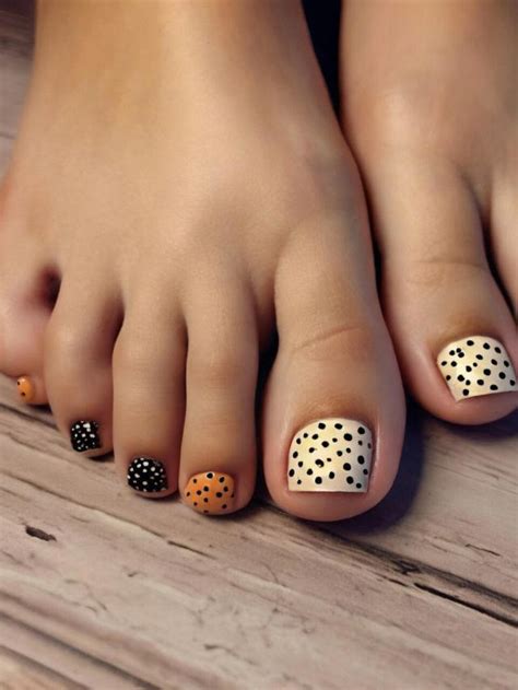 75 Cute Fall Toe Nail Designs And Ideas