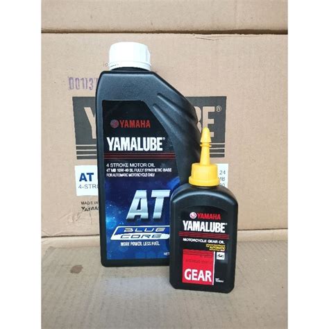 Yamalube Blue Core W Fully Synthetic L Gear Oil Ml Shopee