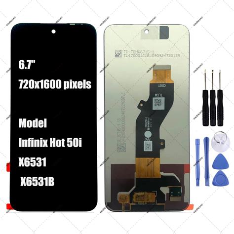 For Infinix Hot I X X B Hot G G X X LCD Display Touch Screen Digitizer