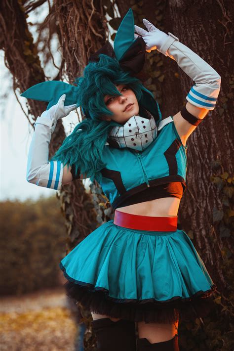 Female My Hero Academia Izuku Midoriya Nude Cosplay Collection Nudecosplaygirls