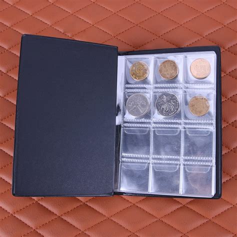 Lusandy Álbum De Monedas De 10 Páginas 120 Bolsillos Colección De