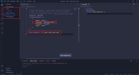 Create And Run Dart Console Application Using Vscode Stack Overflow