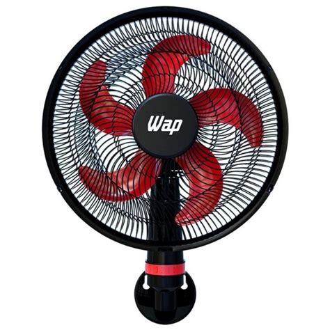 Ventilador Parede Wap Rajada Turbo W130 Vermelho 220v 130w Leroy Merlin