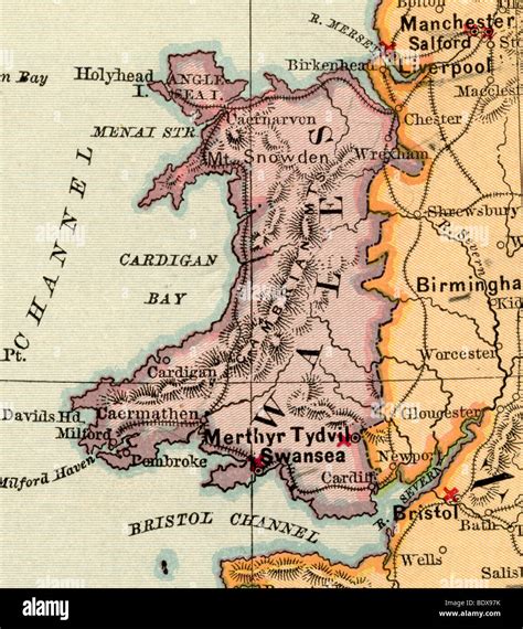 Old Map Wales