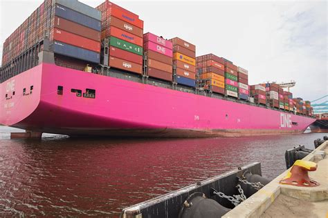 Jaxport Sets New Port Record For Largest Container Ship Ever To Call