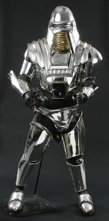 757 Battlestar Galactica Cylon Costume And Display Lot 757