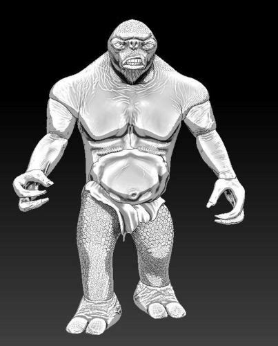 Cave Troll Lord Of The Rings D Model D Printable Cgtrader