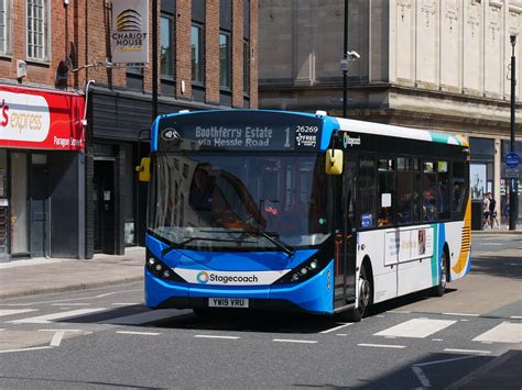 Stagecoach In Hull Yw Vru Not All Of Hull S Mmcs Flickr