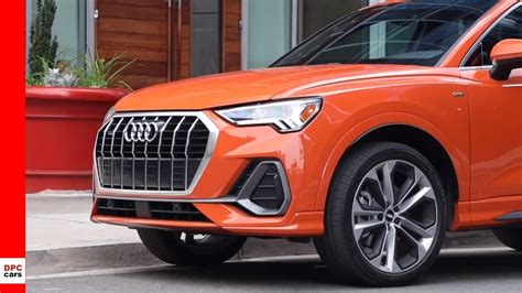 2020 Audi Q3 Sportback Suv Pulse Orange Us Spec Youtube