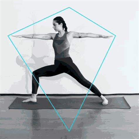 Geometric Yoga Poses GIFDB