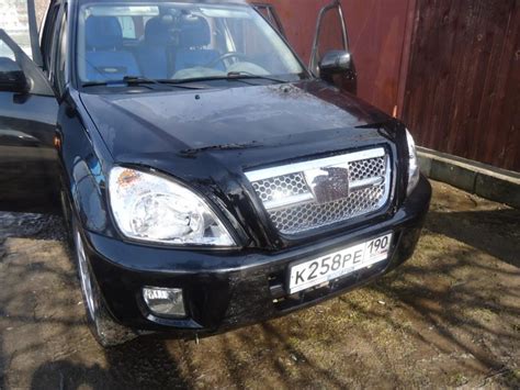 Дефлектор капота — ТагАЗ Vortex Tingo, 1,8 л, 2011 года | тюнинг | DRIVE2