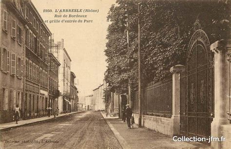 Cpa France L Arbresle Rue De Bordeaux Rh Ne Autres