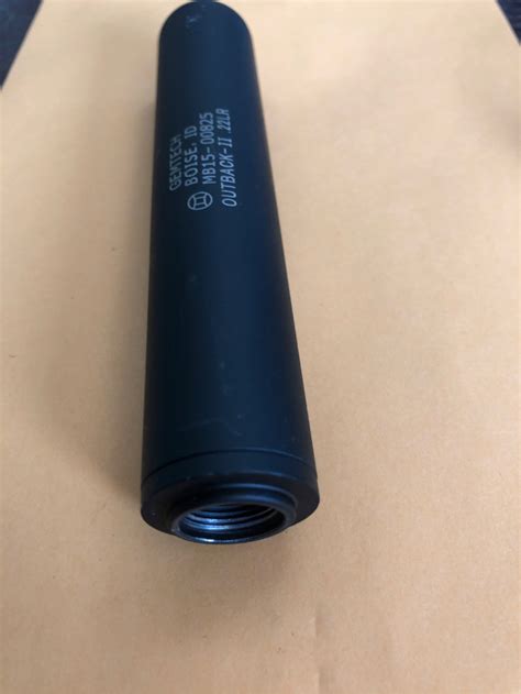 Sold Mm Gemtech Pistol Mock Suppressor Hopup Airsoft