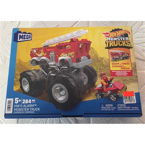 Hot Wheels Megabloks Alarm Fire Truck Playset Shopee Philippines