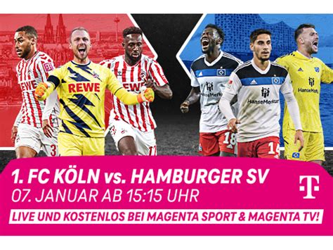 Estatísticas De 1 Fc Köln X Hamburger Sport Verein - MagentaSport überträgt Testspiel 1. FC Köln gegen den Hamburger SV ...