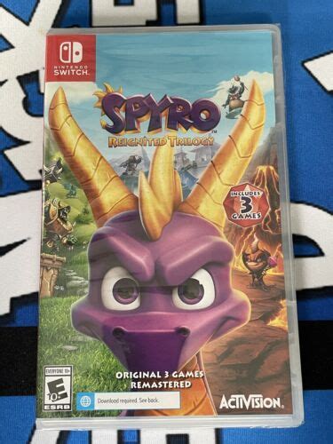 Spyro Reignited Trilogy Nintendo Switch Game Sealed Ebay