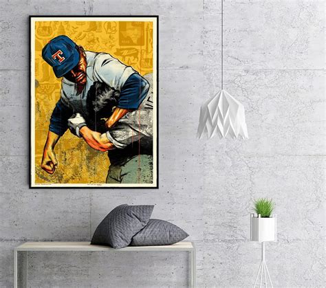 Nolan Ryan Robin Ventura Print Poster | Etsy