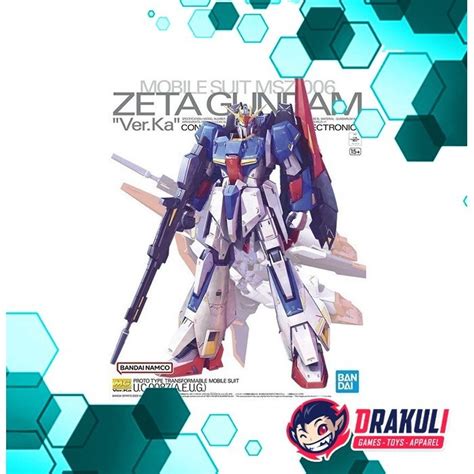 Jual Bandai Plamo Mg Zeta Gundam Ver Ka Shopee Indonesia