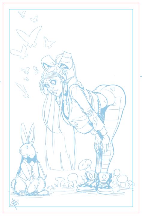 Alice And The White Rabbit By TemporalWolf Hentai Foundry