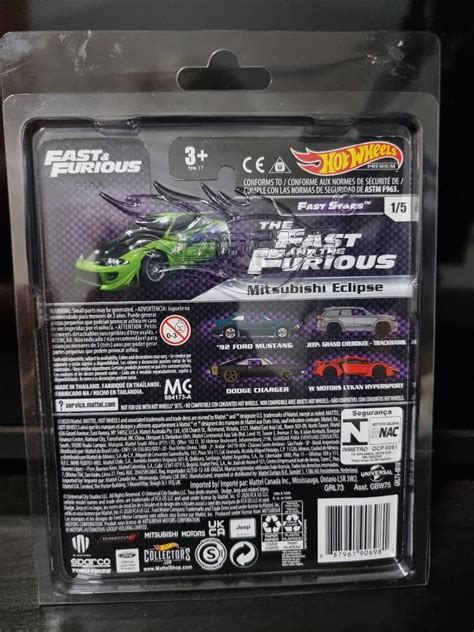 Mitsubshi Eclipse Hot Wheels Fast And Furious Hobbies Toys Toys Games On Carousell
