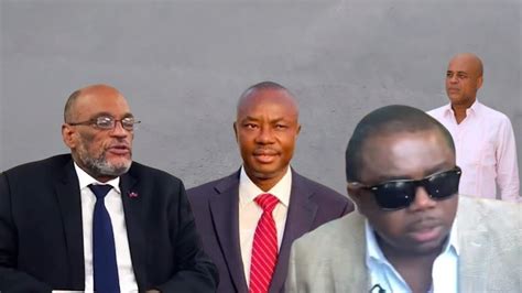 Senateur Moise Jean Charles Kouri Ak Yon B Ariel Henry Moise Si Moise