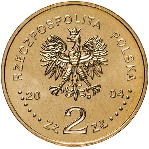 Монета Польша 2 злотых 2004 "Генерал Станислав Сосабовский" стоимостью ...