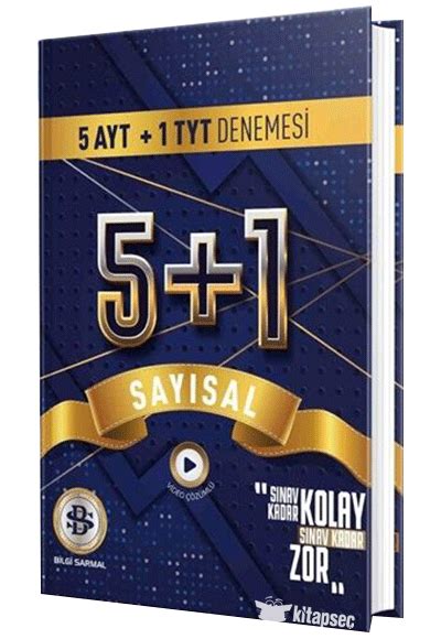 2021 TYT AYT Sayısal 5 1 Sarmal Deneme Bilgi Sarmal 9786257905473