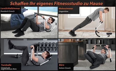 COSTWAY Bauchtrainer Bauchmuskeltrainer AB Trainer Roller