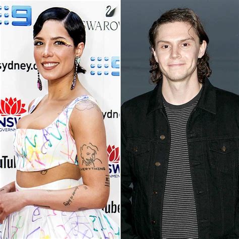 Halsey Evan Peters Are Officially Living Together Us Weekly